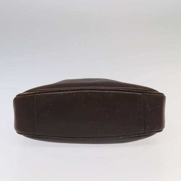 GUCCI Bamboo Hand Bag Leather 2way Brown Gold 001 3444 1638 Auth bs20098 - Picture 5 of 16